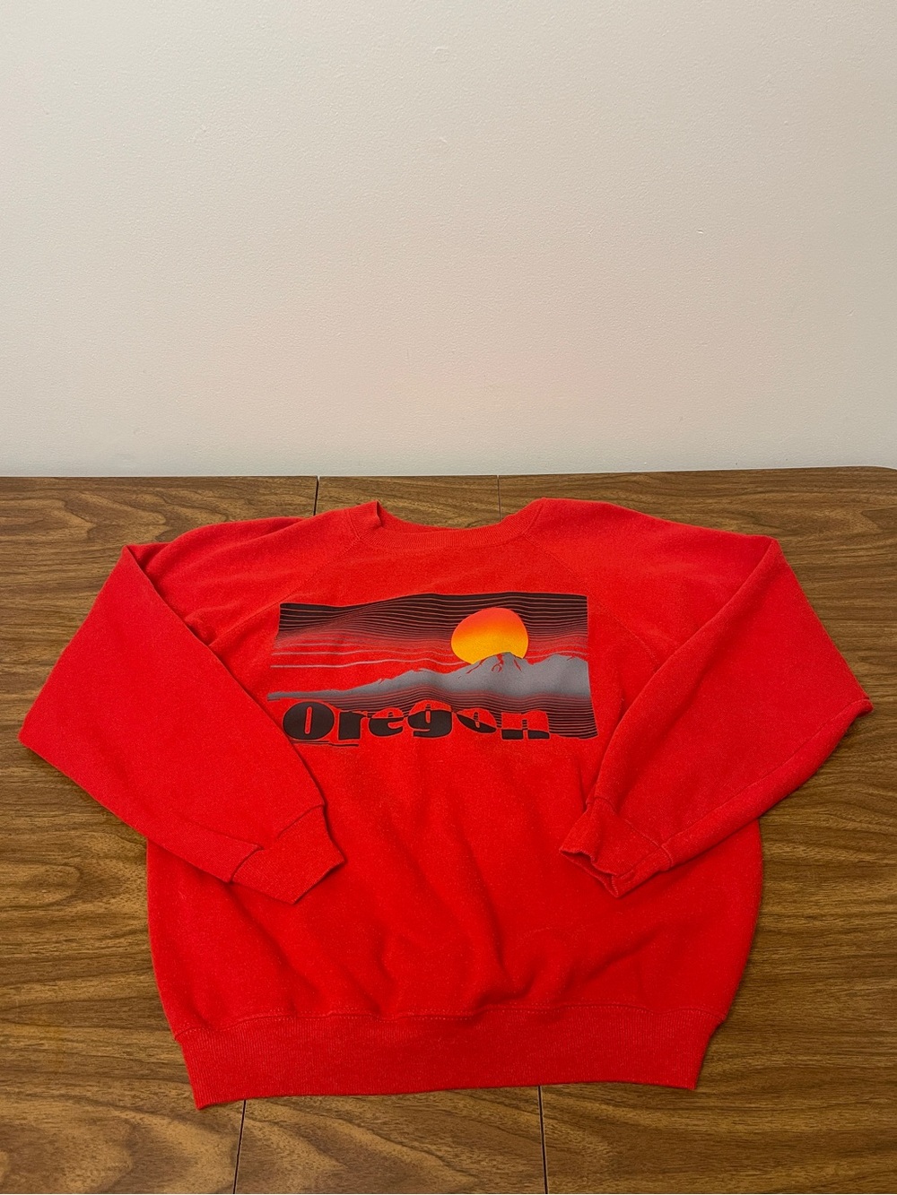Vintage 80s Oregon Outdoor Sweatshirt